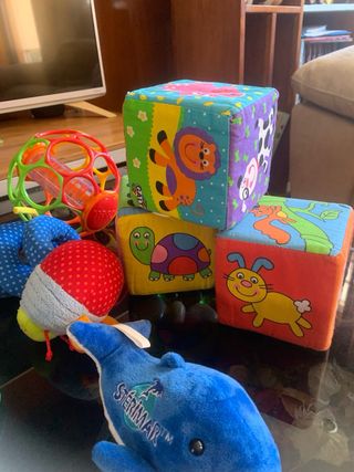 Lote Juguetes Bebé