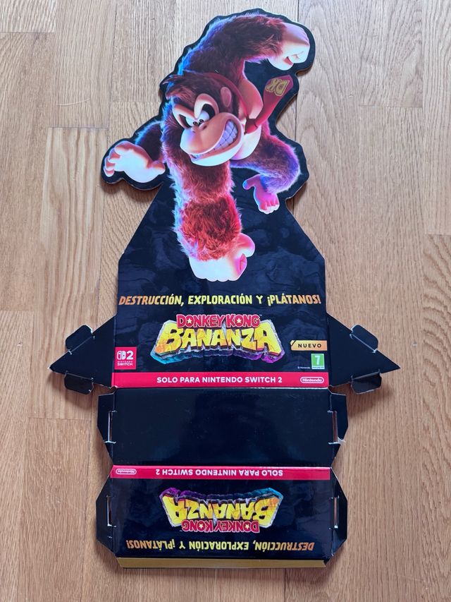 Donkey Kong Bananza plv tienda
