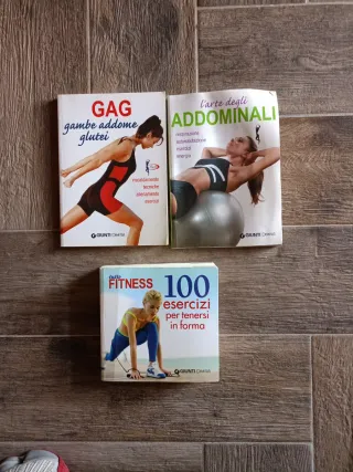3 Libri Fitness: GAG, Addominali, Esercizi