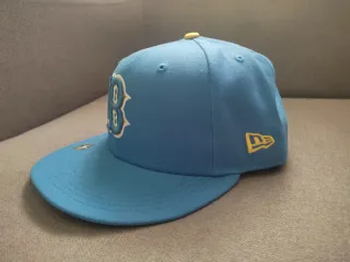Gorra Boston Red Sox New Era Azul/Amarillo.