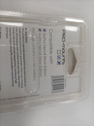 Batería PRO-mounts GoPro Hero4