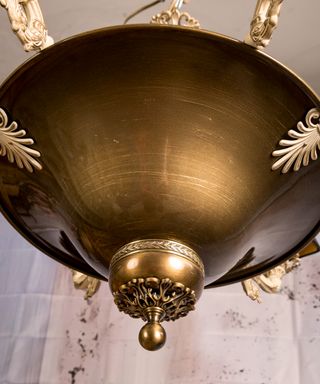 Lámpara de Murano y Forja