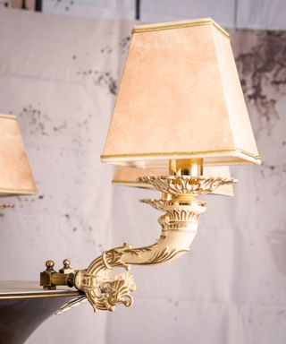 Lámpara de Murano y Forja