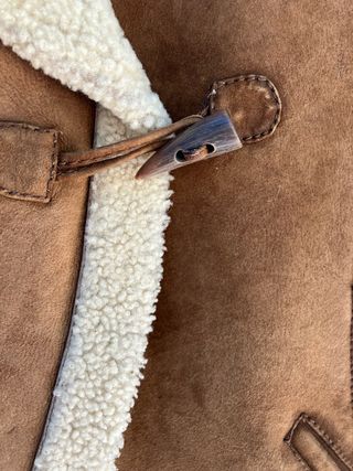 Chaqueta ante y borreguito