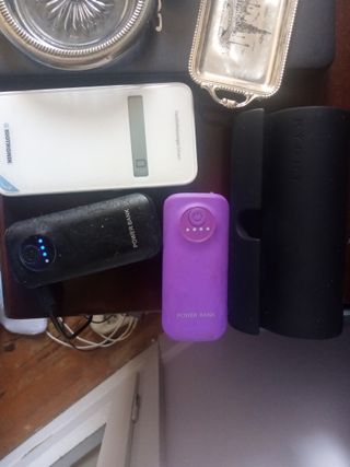 Lote Power Bank Morado