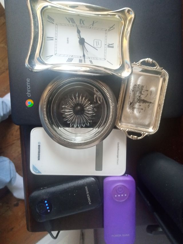 Lote Power Bank Morado