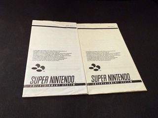 Manual Super Nintendo SNES Precauciones