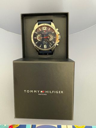 Reloj Tommy Hilfiger Cronógrafo Azul Hombre