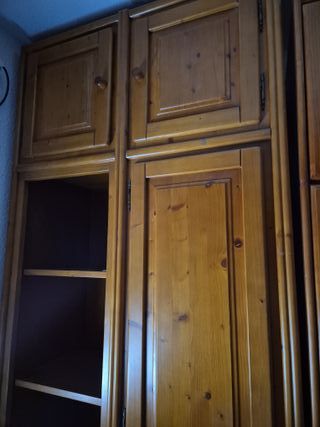 Armario puente juvenil madera