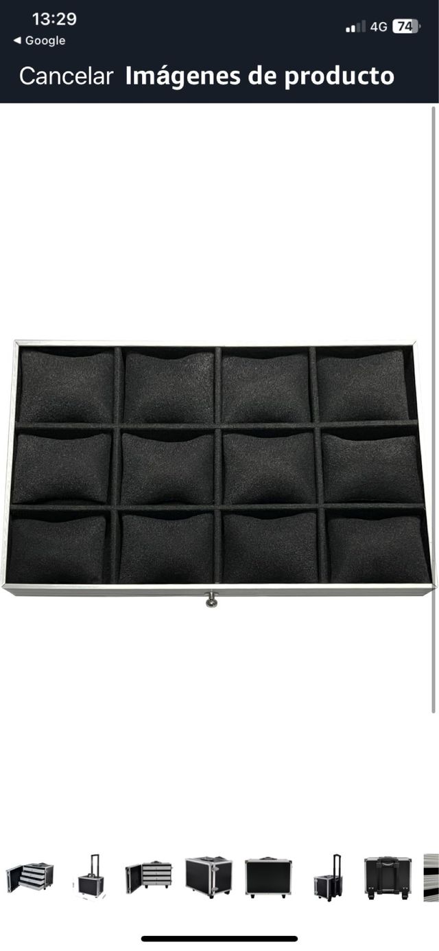 Maleta Trolley para 48 Relojes