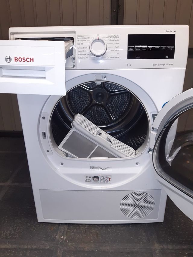 Secadora Bosch 8kg bomba de calor