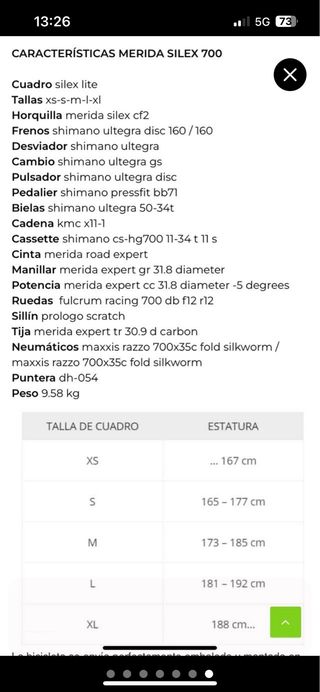 Merida Silex 700 Gravel Bike