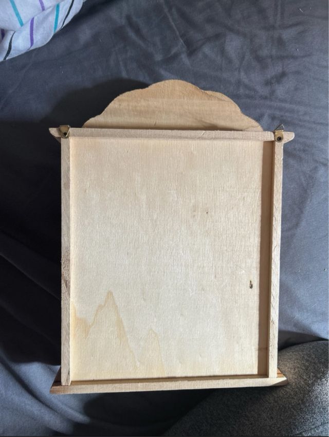 Joyero madera para pintar