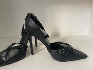 Zapatos de tacón negros mujer talla 38