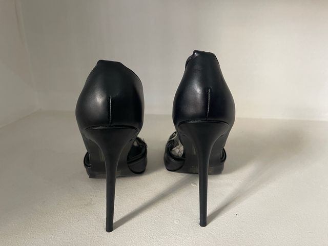 Zapatos de tacón negros mujer talla 38