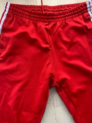 Pantalón chándal Adidas Rojo