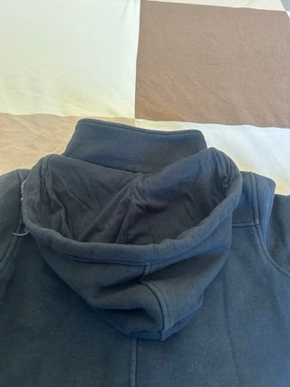 Giacca / cappotto blu con cappuccio