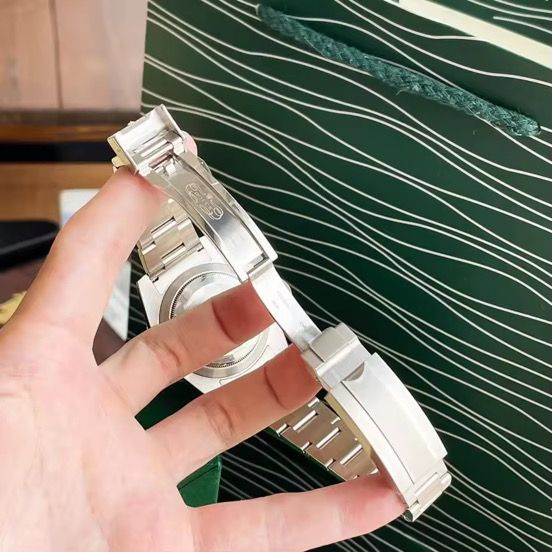 Reloj Rolex Submariner Negro/Plateado