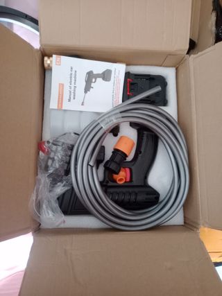 Lavadora de coches eléctrica portátil