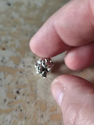 Abalorios Pandora Rosa y Plateado