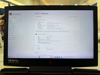 Portátil HP OMEN 32GB RAM 8GB Gráfica SSD