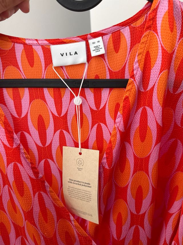 Vestido VILA estampado S/36/8