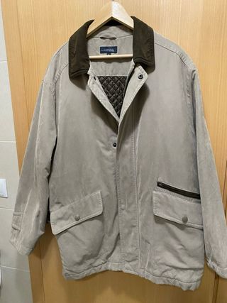 Parka Cortefiel Caqui XL Hombre
