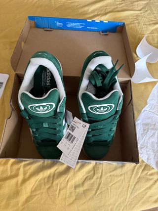 Adidas Campus 00S Verde Talla 43 1/3