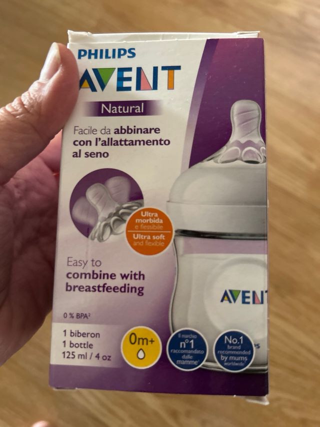 Biberón Philips Avent Natural 125ml