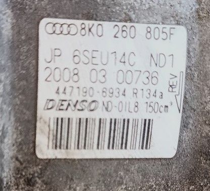 Compresor A/A 8K0260805F 4471908934 R134A