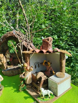 Antiche scene per presepe