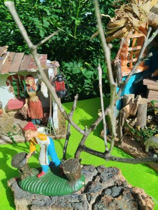 Antiche scene per presepe