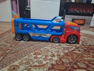 Camión de Juguete Road Master Azul y Rojo