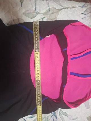 Bañador deportivo Nabaiji negro con detalles color