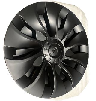 3p Cubo Roda Tesla Model Y Preto Fosco