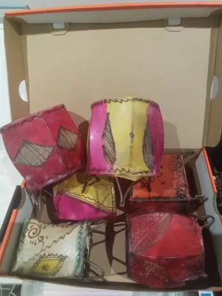 Set di 6 portacandele marocchini