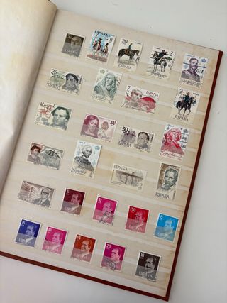 Colección de sellos España