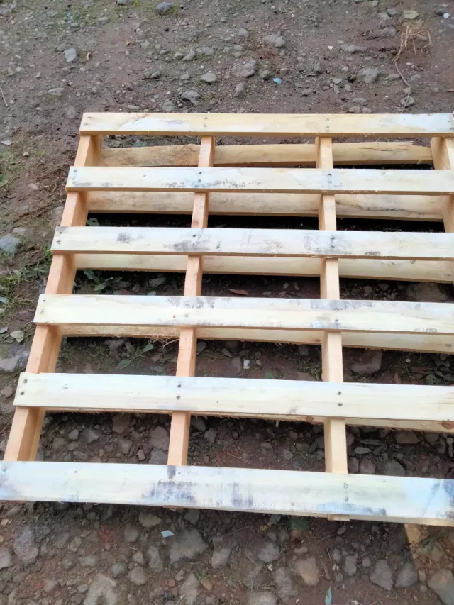 Palets de madera para obra