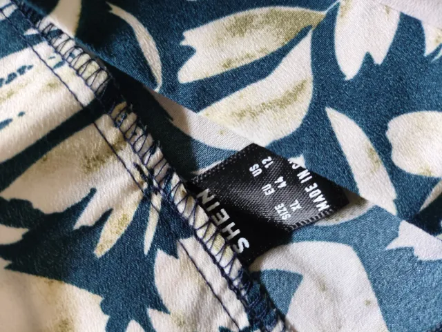 Pantalón palazzo estampado Shein