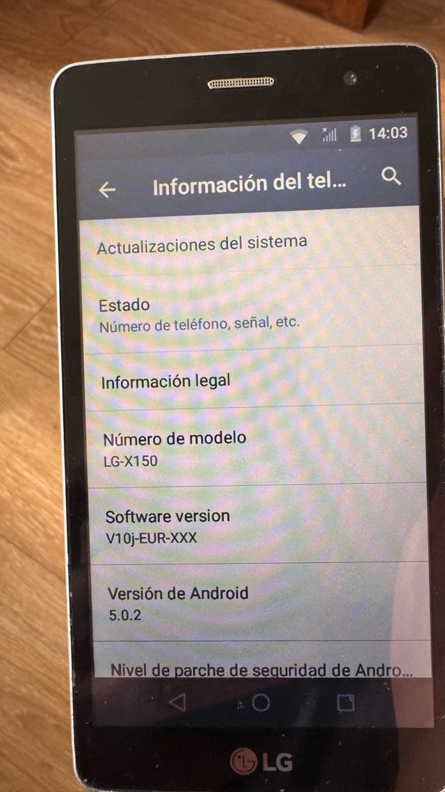 Telefono cellulare LG X150 Silver
