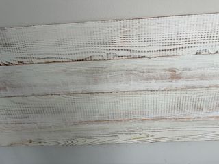 Cabezal cama madera pino decapado blanco