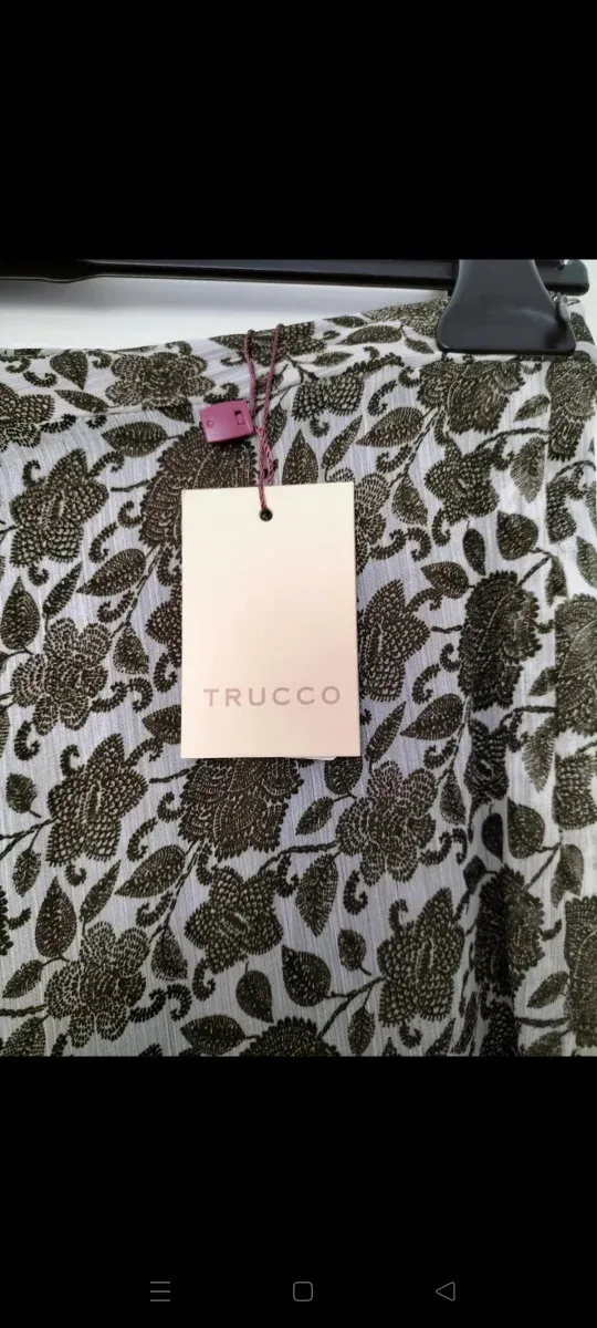 Falda larga estampada