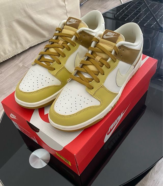 Nike Dunk Low Retro - Bianco e giallo