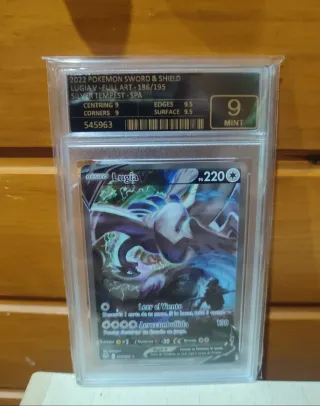Lugia V Full Art 186/195 EG 9 Mint