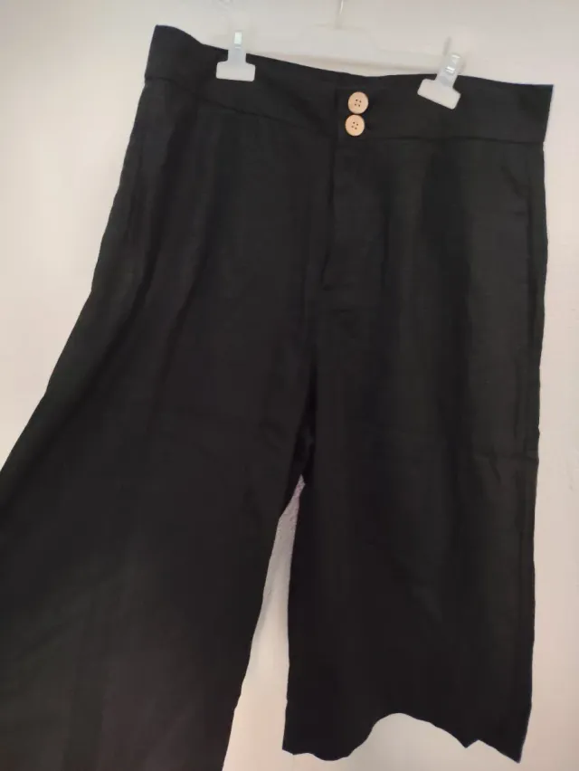 Pantalón palazzo Esmara lino