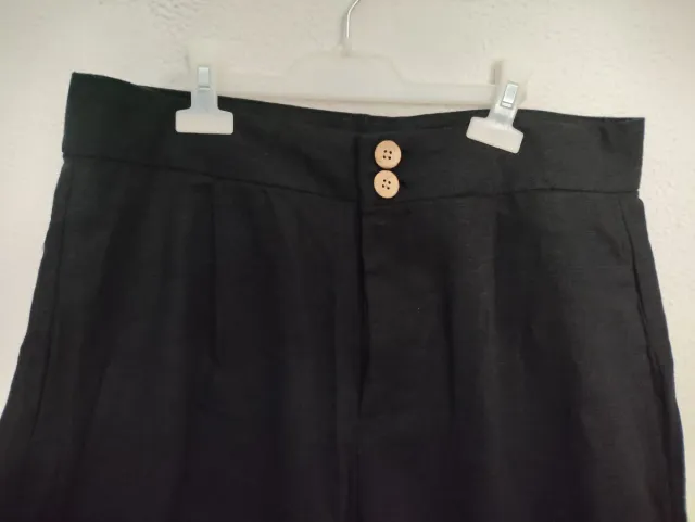 Pantalón palazzo Esmara lino