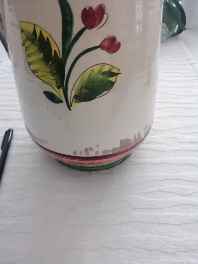 Brocca, 3,2 kg, ceramica Deruta Umbria anni '60