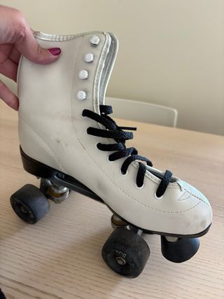 Patines 4 Ruedas Boomerang Blancos