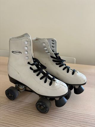Patines 4 Ruedas Boomerang Blancos
