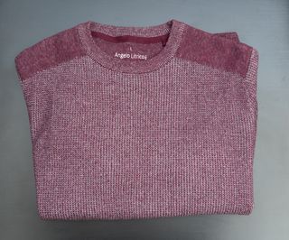 NUEVO Jersey granate punto Angelo Litrico Talla L